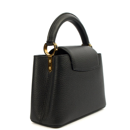Louis Vuitton Mini Bag Capucines Mini in Black, Taurillon Leather — Alternate View 10