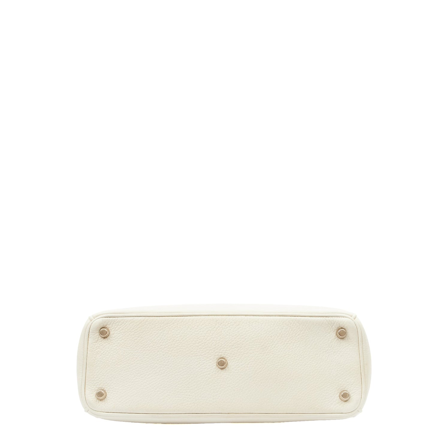 Christian Dior Tote Diorissimo - Small in White, Calfskin — Alternate View 11