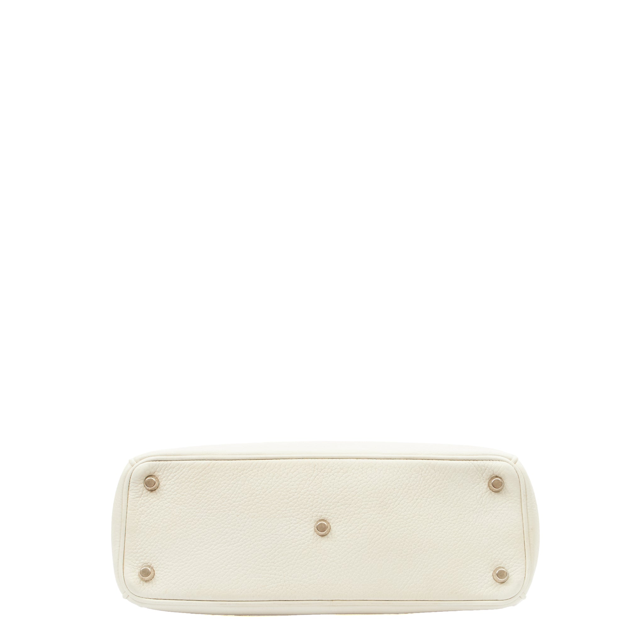 Christian Dior Tote Diorissimo - Small in White, Calfskin — Alternate View 11