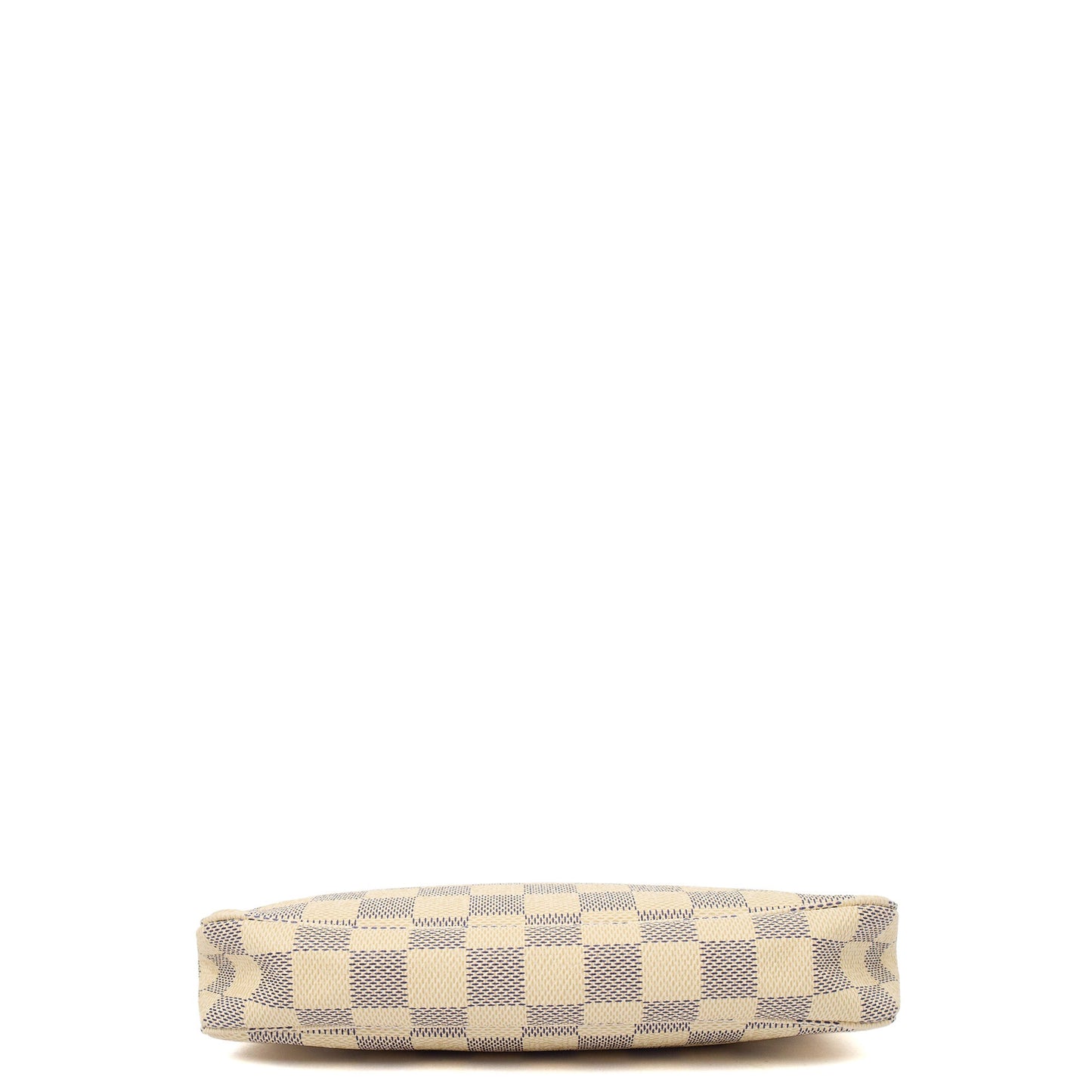 Louis Vuitton Shoulder Bag Pochette in Damier Azur, Canvas — Detail View