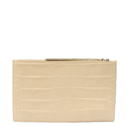 Alexander McQueen Clutch Clutch  in Neutral, Exotic Effect Leather — Alternate View 10