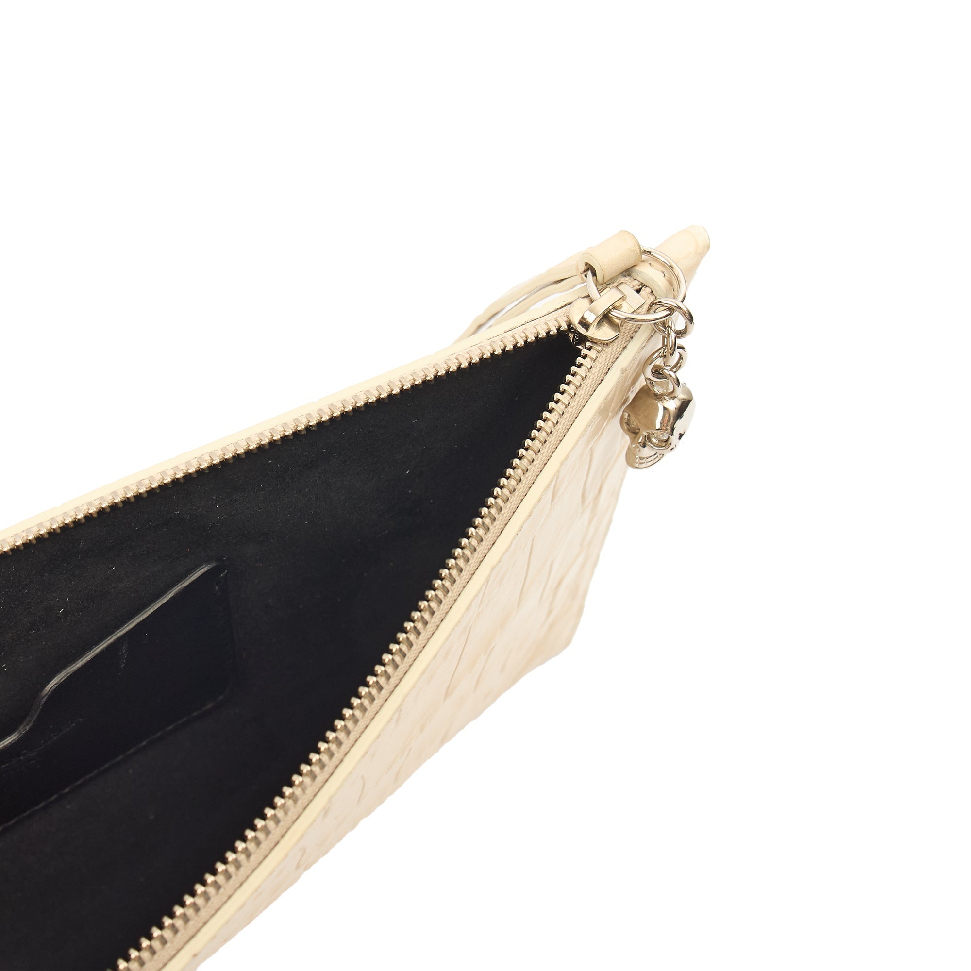 Alexander McQueen Clutch Clutch  in Neutral, Exotic Effect Leather — Alternate View 7