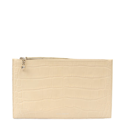 Alexander McQueen Clutch Clutch  in Neutral, Exotic Effect Leather — Alternate View 8