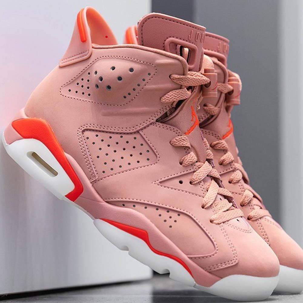 Aleali May x Wmns Air Jordan 6 Retro 'Millennial Pink' — UK 2.5 | EU 35.5 | US 5 — Alternate View 7