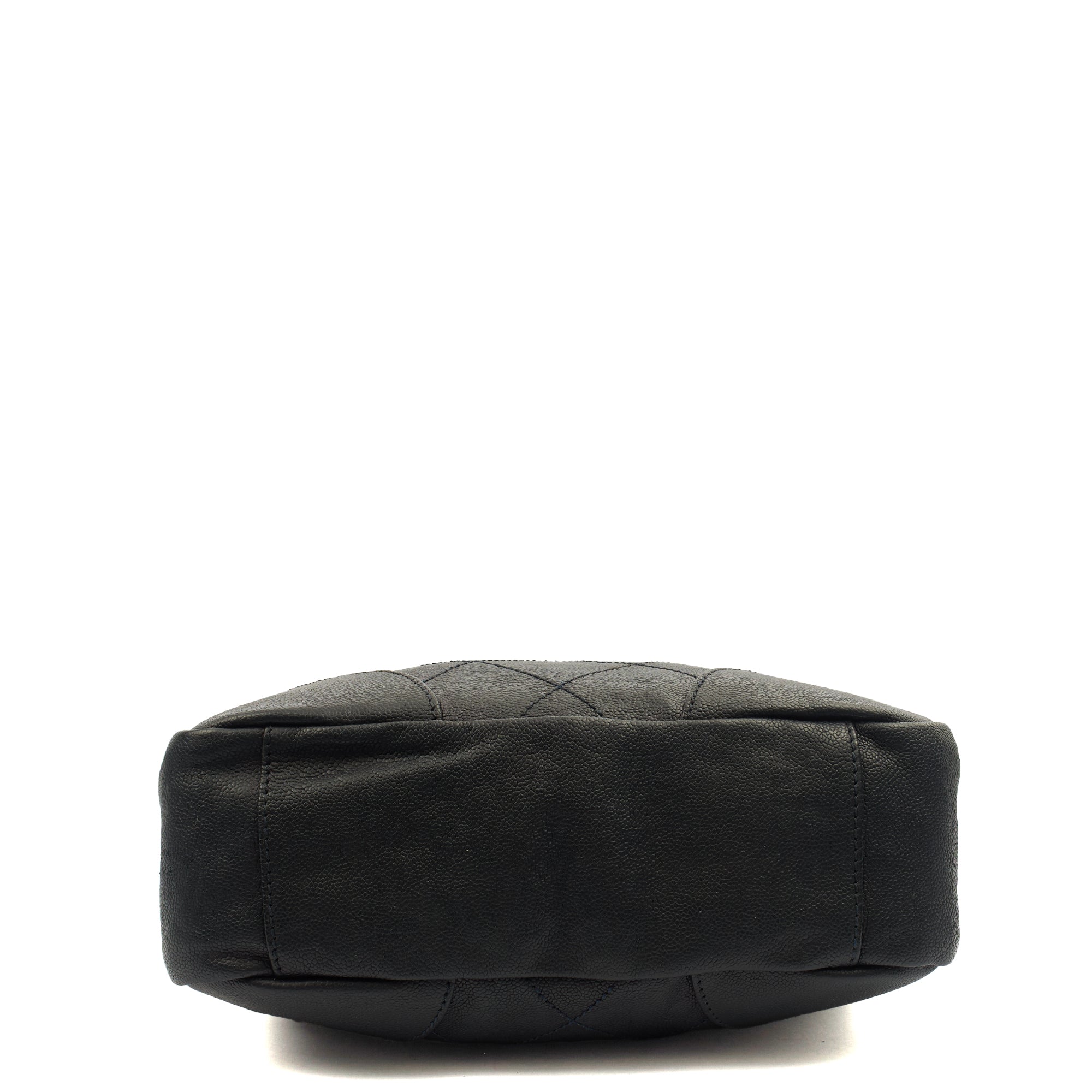 Chanel Tote Outdoor Ligne Bowler Bag in Black, Caviar Leather — Alternate View 12