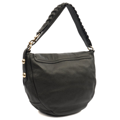 Mulberry Satchel Daria Satchel in Black, Leather — Back View