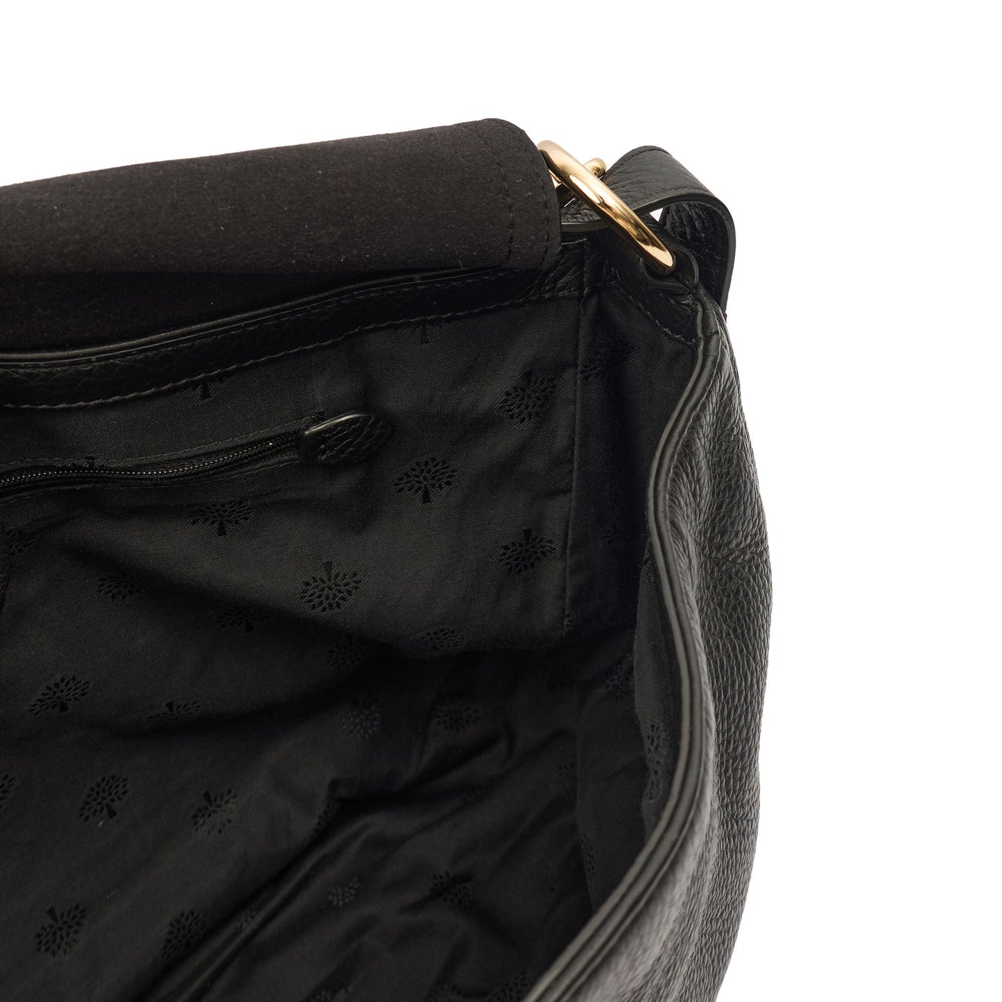 Mulberry Satchel Daria Satchel in Black, Leather — Lifestyle View