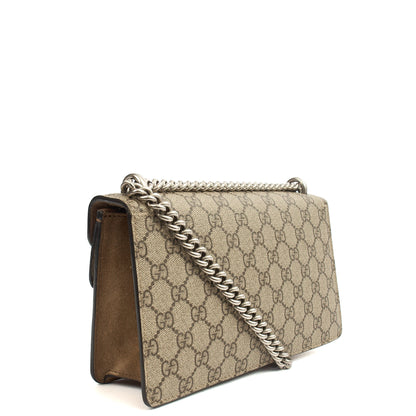 Gucci Cross Body Dionysus - Small in GG Supreme, Exotic Effect Leather — Side View