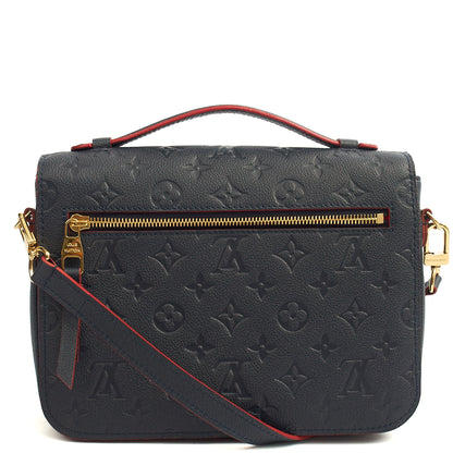 Louis Vuitton Cross Body Pochette Metis in Blue , Empreinte Leather — Alternate View 17
