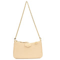 Louis Vuitton Shoulder Bag Easy Pouch On Strap in Monogram, Empreinte Leather — Front View