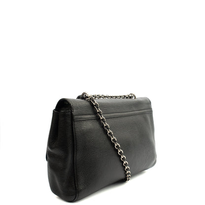 Mulberry Cross Body Lily - Large in Black, Leather — Side View