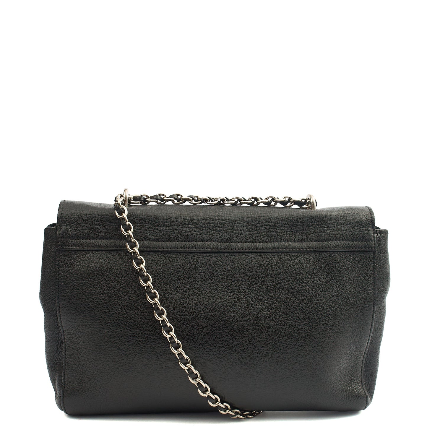 Mulberry Cross Body Lily - Large in Black, Leather — Back View