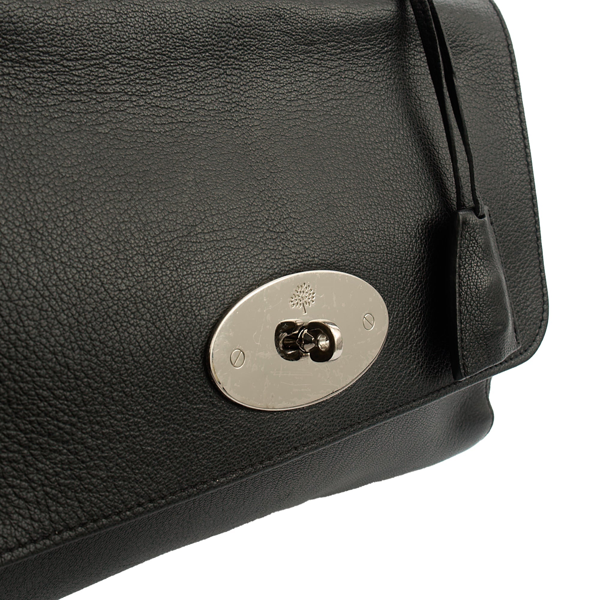 Mulberry Cross Body Lily - Large in Black, Leather — Lifestyle View