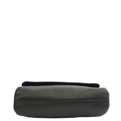 Mulberry Cross Body Lily - Large in Black, Leather — Top View