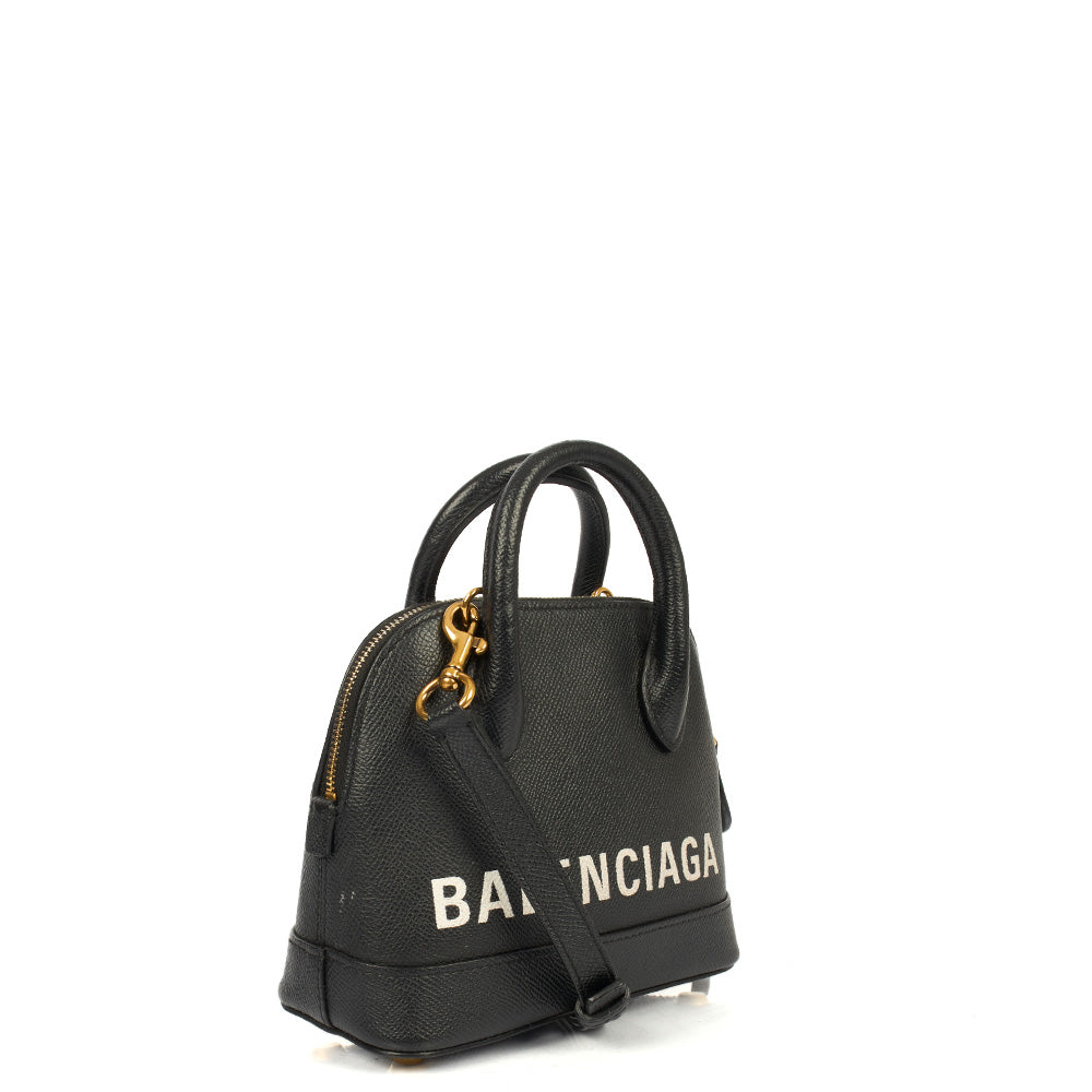 Balenciaga Top Handle Ville Top Handle XXS in Black, Veau (Calfskin) — Alternate View 8