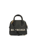 Balenciaga Top Handle Ville Top Handle XXS in Black, Veau (Calfskin) — Front View