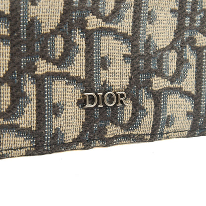 Christian Dior Card Holder Diorama Card Holder in Monogram, Canvas — Detail View