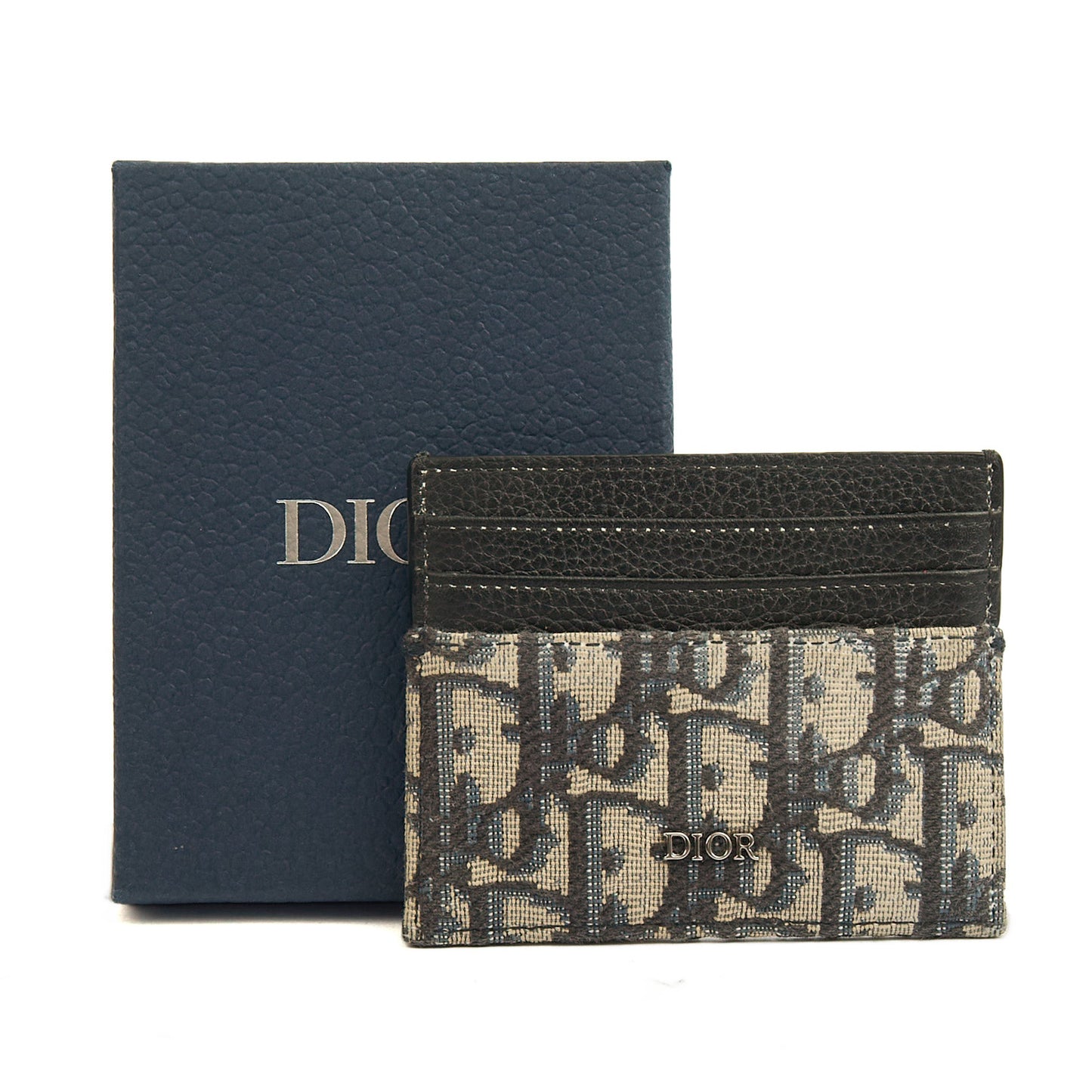 Christian Dior Card Holder Diorama Card Holder in Monogram, Canvas — Side View