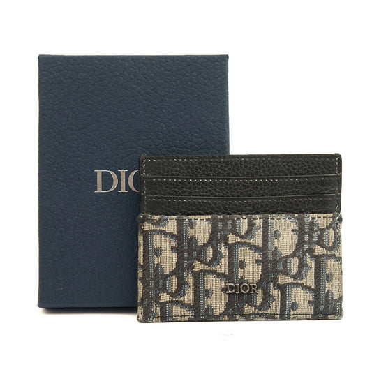 Christian Dior Card Holder Diorama Card Holder in Monogram, Canvas — Side View