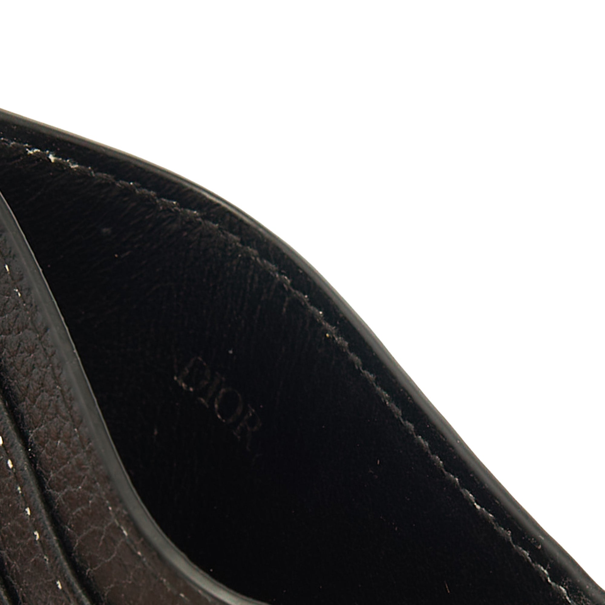 Christian Dior Card Holder Diorama Card Holder in Monogram, Canvas — Lifestyle View