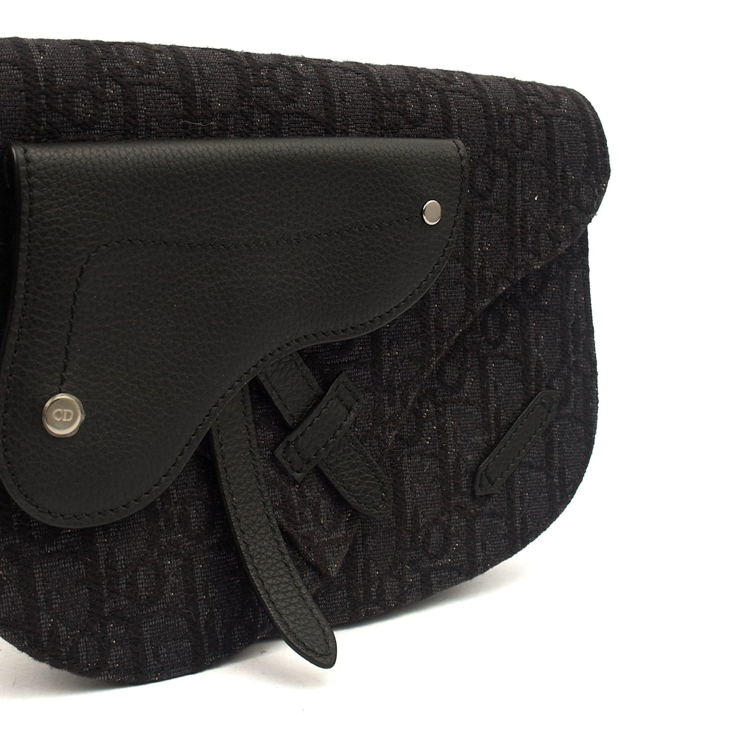 Christian Dior Cross Body Homme - Saddle Bag in Black, Fabric — Alternate View 19
