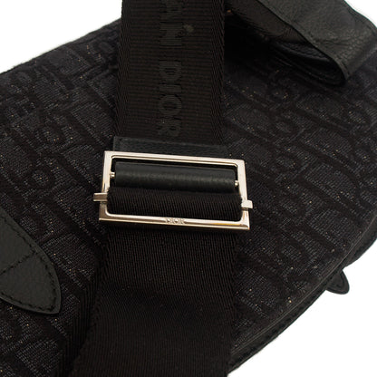 Christian Dior Cross Body Homme - Saddle Bag in Black, Fabric — Alternate View 18
