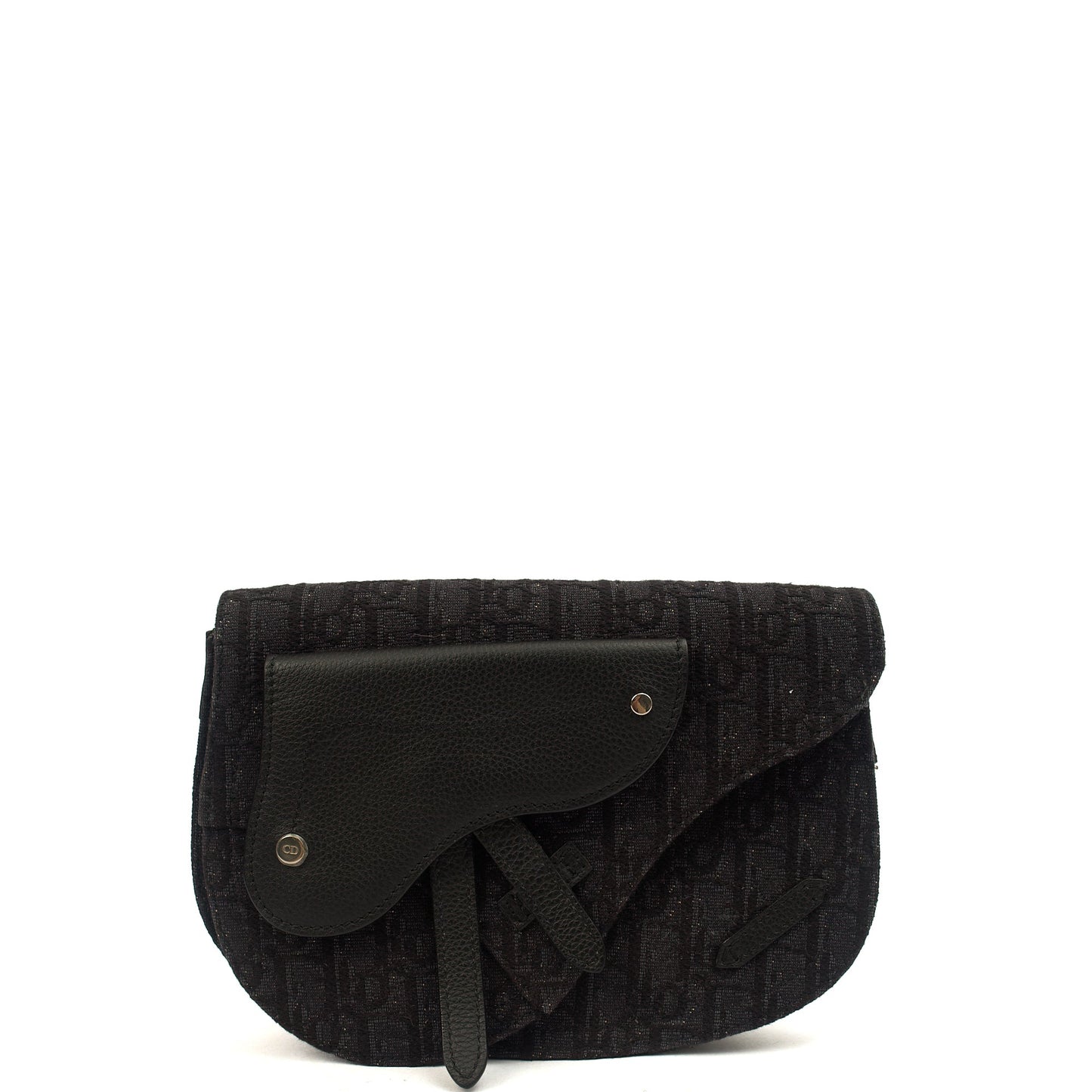 Christian Dior Cross Body Homme - Saddle Bag in Black, Fabric — Alternate View 8