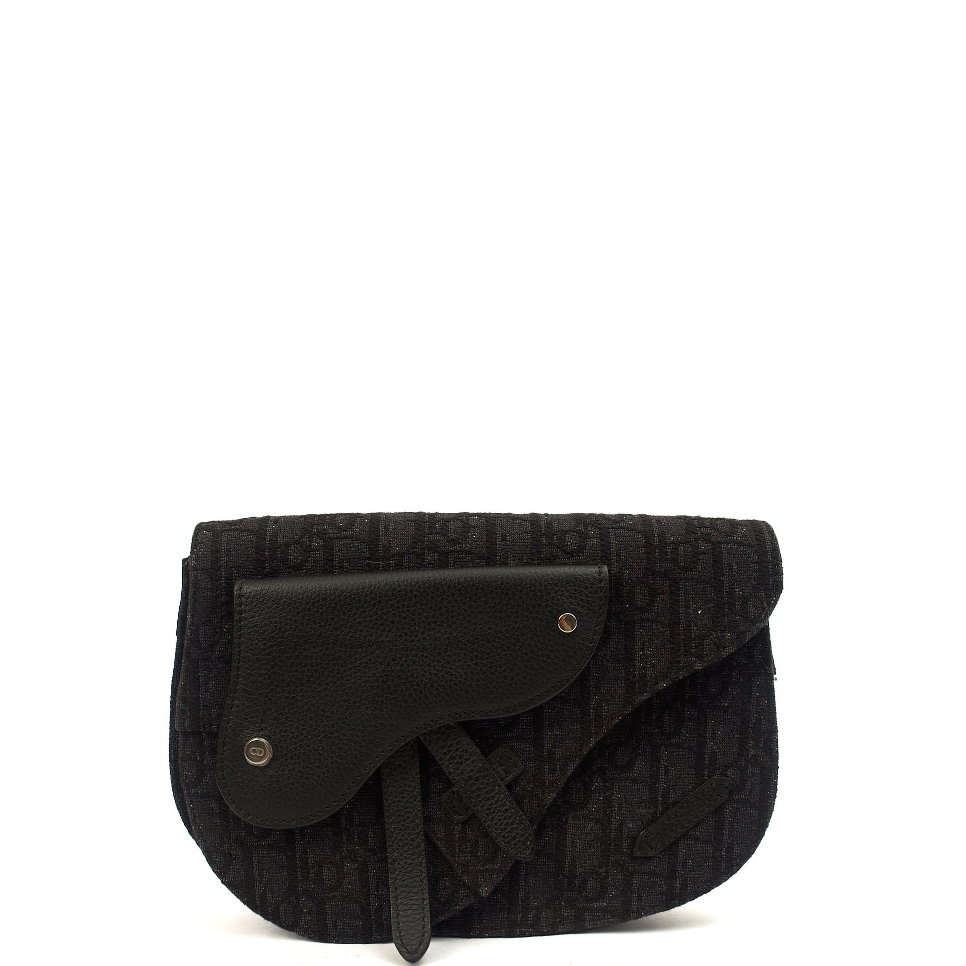 Christian Dior Cross Body Homme - Saddle Bag in Black, Fabric — Alternate View 8