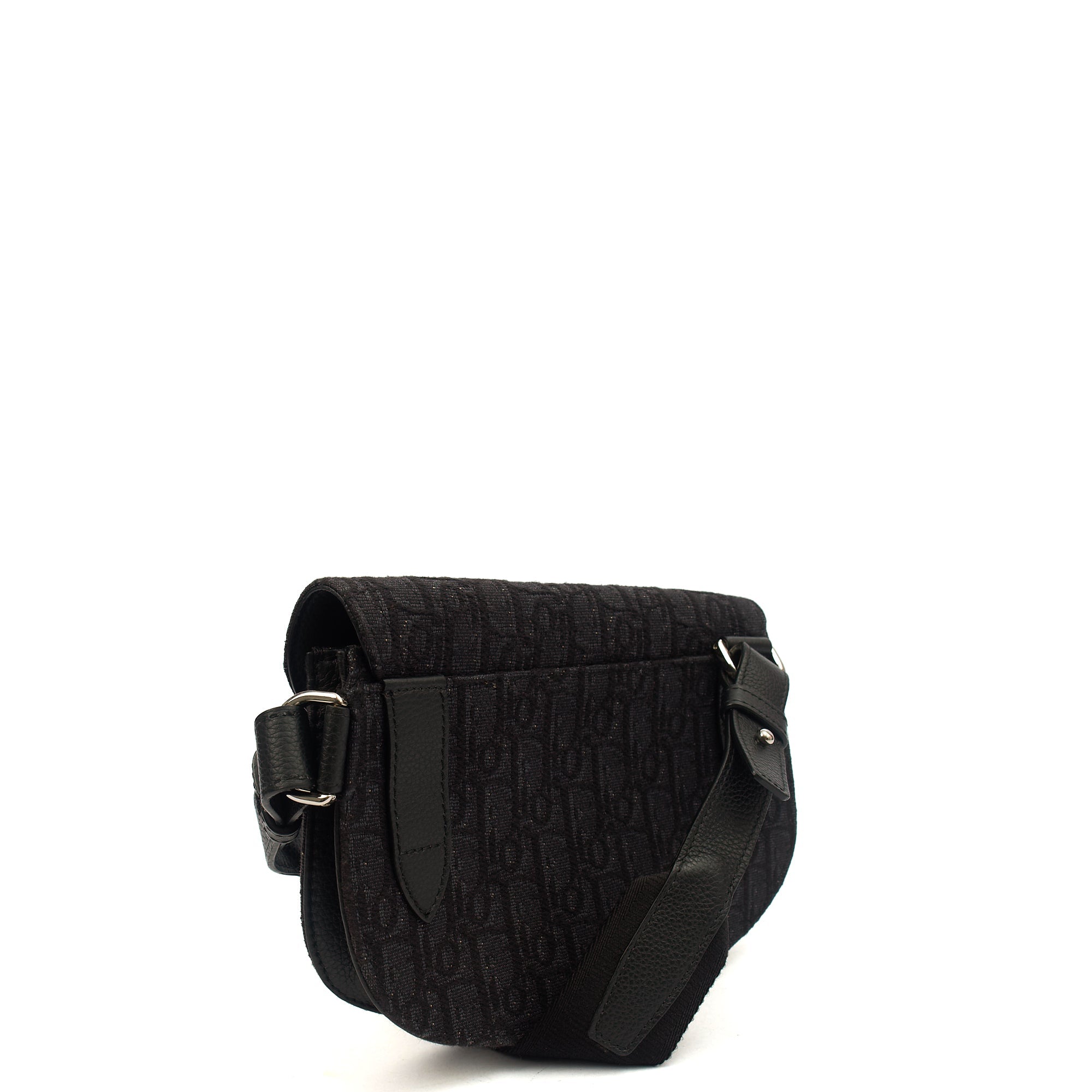 Christian Dior Cross Body Homme - Saddle Bag in Black, Fabric — Alternate View 16