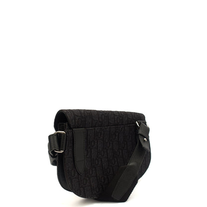 Christian Dior Cross Body Homme - Saddle Bag in Black, Fabric — Alternate View 9