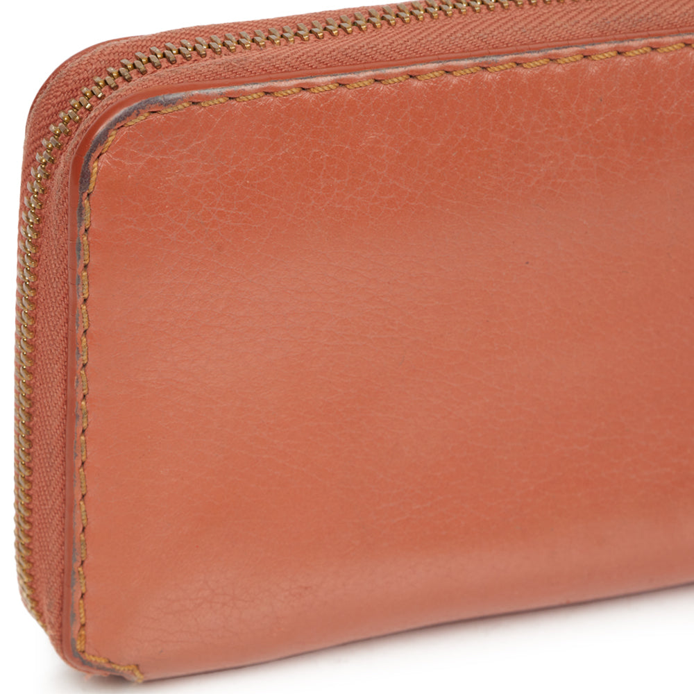 Chloe Marcie Wallet in Pink, Calfskin Leather — Alternate View 7