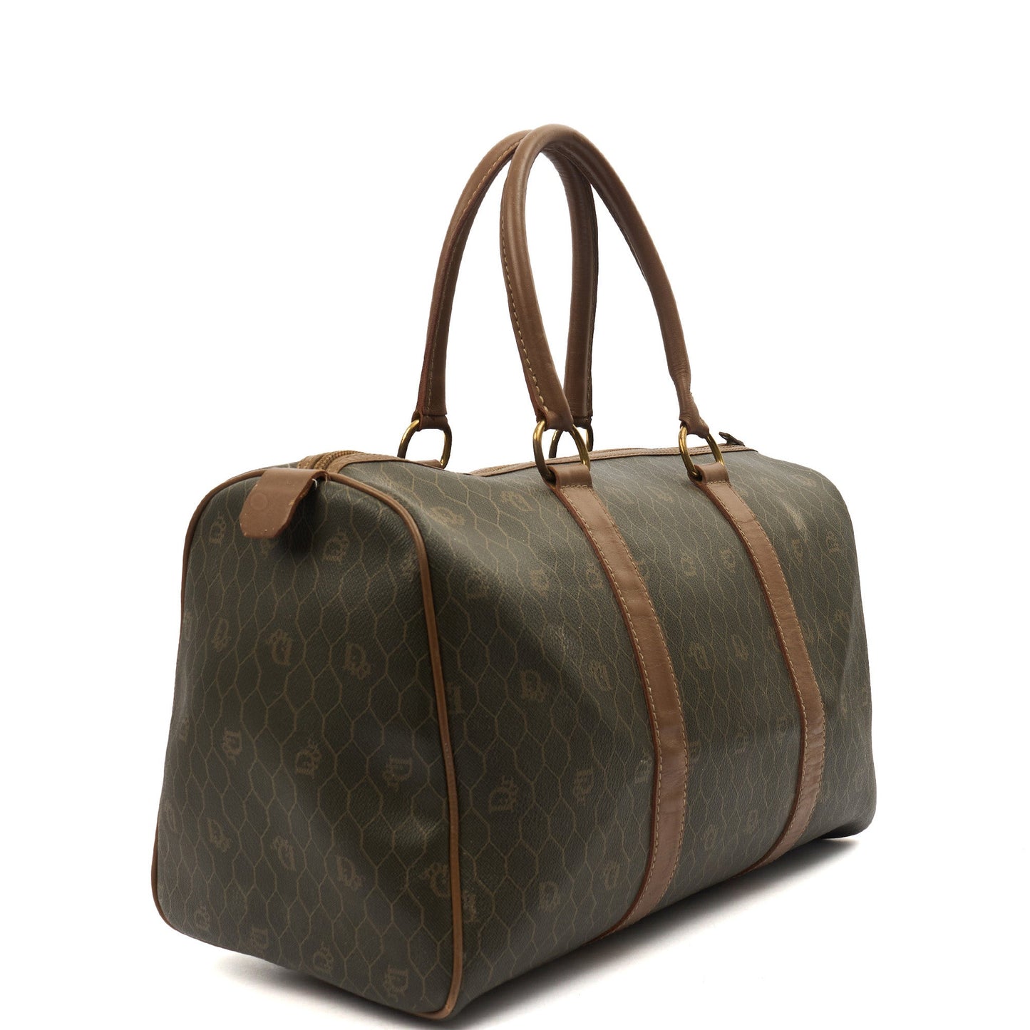Christian Dior Top Handle Vintage Boston in Brown, Leather — Alternate View 10