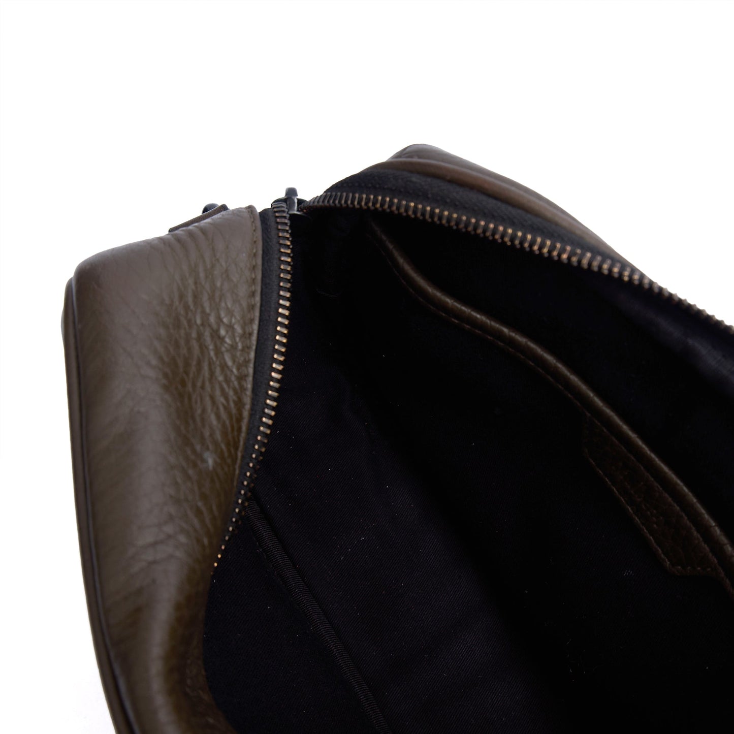 Mulberry Cross Body Urban Zipped Reporter in Khaki Meadow, Calfskin Leather — Alternate View 11