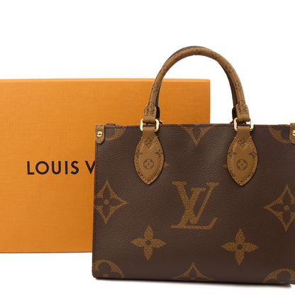 Louis Vuitton Cross Body On The Go PM in Reverse Monogram, Canvas — Alternate View 9