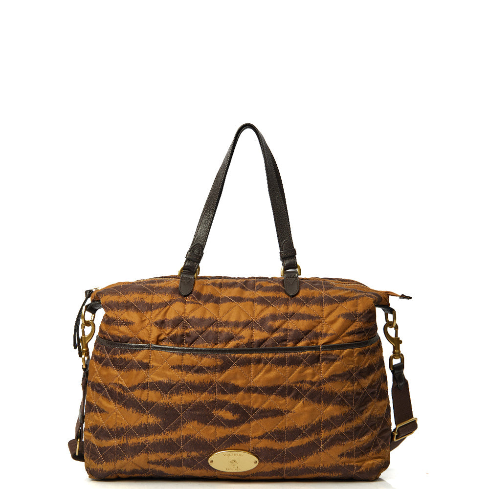 Mulberry Tote Mitzy Tote in Brown, Fabric — Alternate View 13