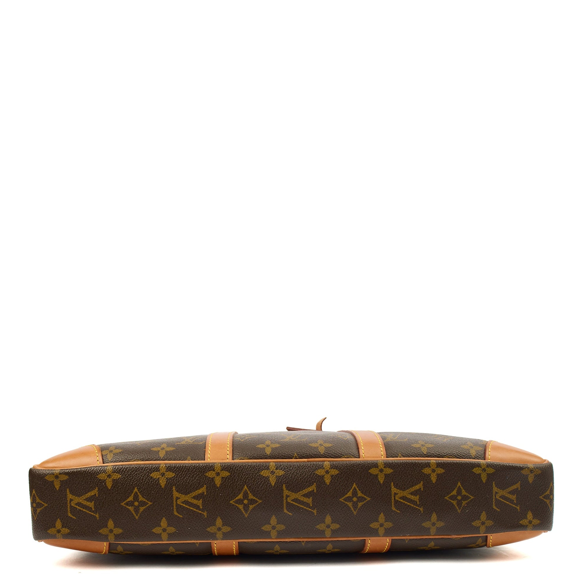 Louis Vuitton Tote Porte-Documents Voyage MM in Monogram, Canvas — Detail View