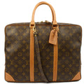 Louis Vuitton Tote Porte-Documents Voyage MM in Monogram, Canvas — Front View