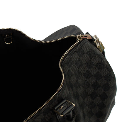 Louis Vuitton Keepall 45 Bandouliere in Damier Graphite, Canvas — Alternate View 8