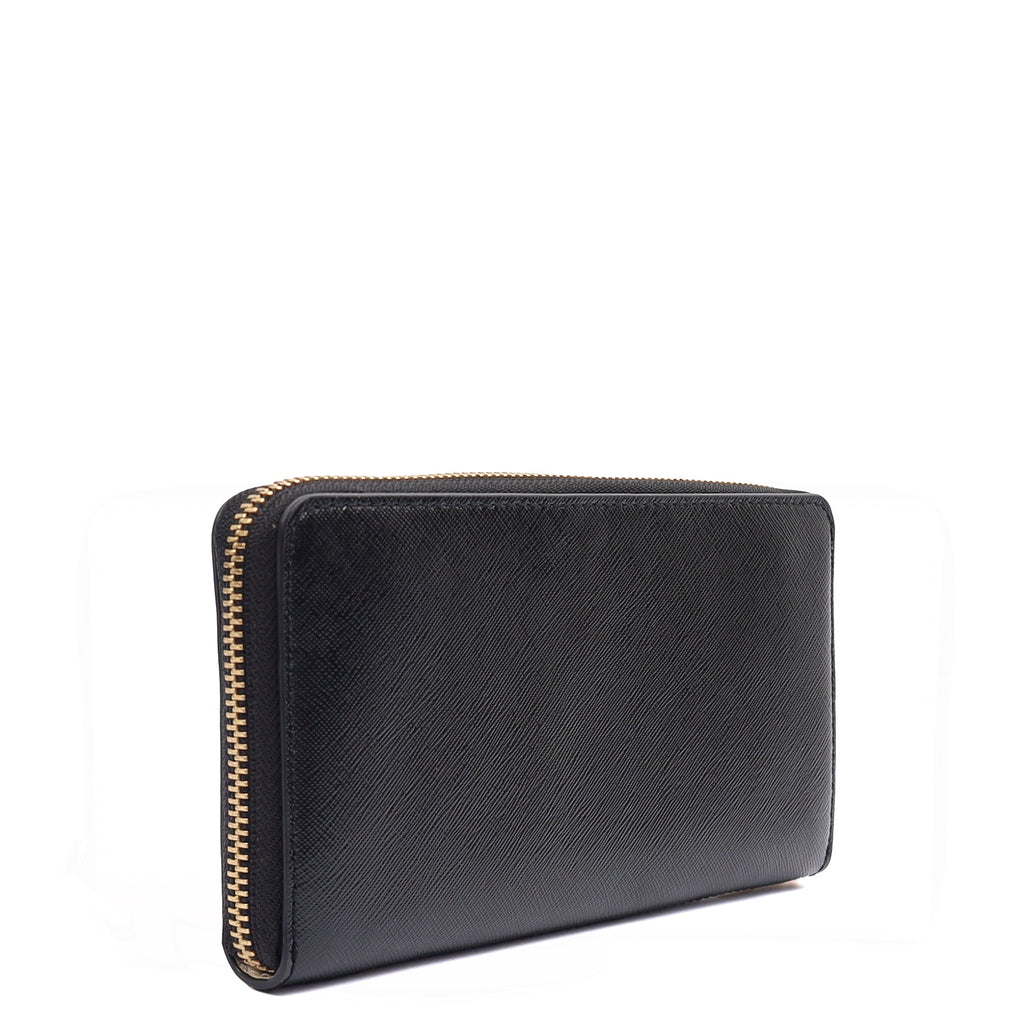Marc Jacobs Purse Classic Wallet in Neutral, Leather — Side View