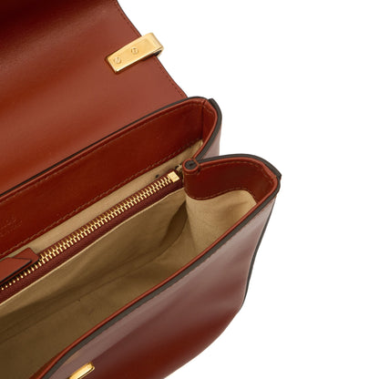 Chloe Shoulder Bag Chloe C - Medium in Sepia Brown, Calfskin Leather — Alternate View 7
