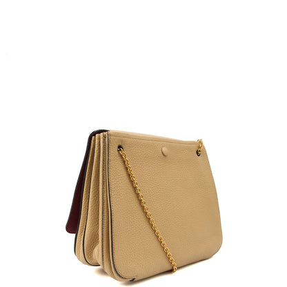 Mulberry Shoulder Bag Marloes Satchel in Brown, Calfskin Leather — Alternate View 9