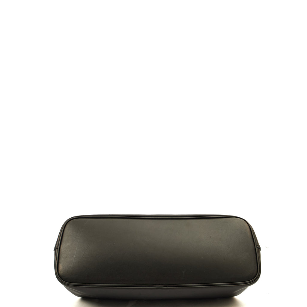 Gucci Top Handle Vintage Shoulder Bag in Black, Leather — Top View