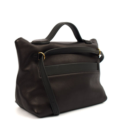 Hermes 24 / 24 - 21 in Black, Swift Leather — Back View