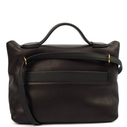 Hermes 24 / 24 - 21 in Black, Swift Leather — Top View
