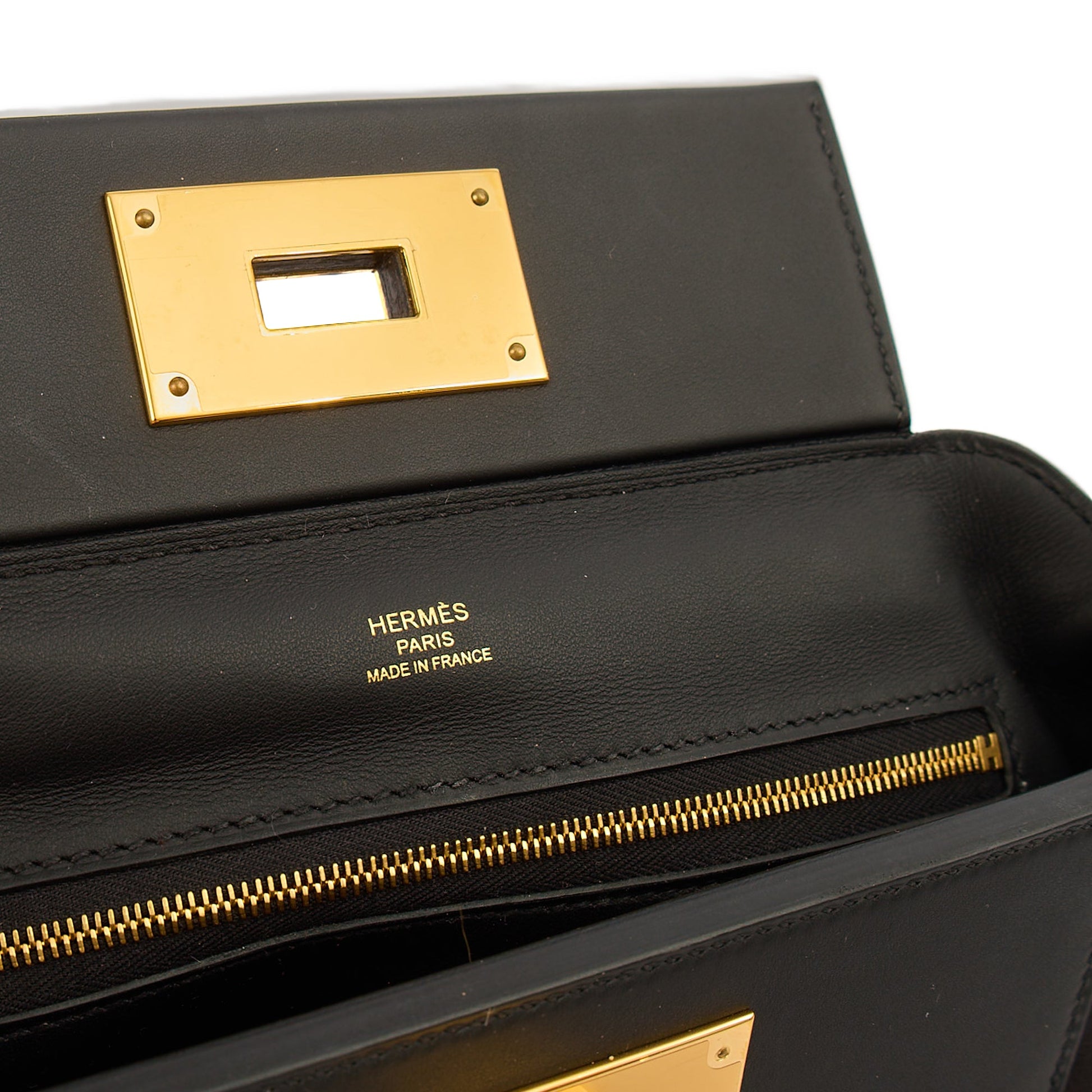 Hermes 24 / 24 - 21 in Black, Swift Leather — Alternate View 9