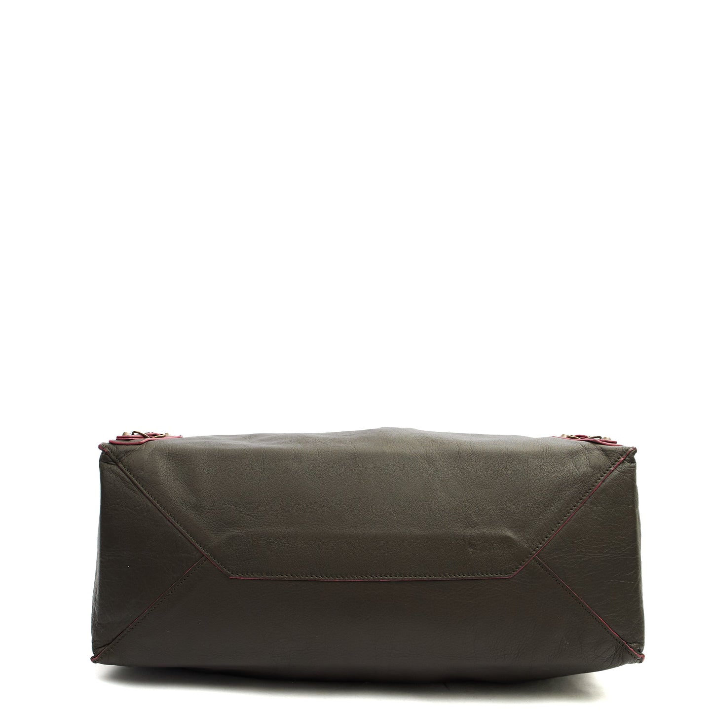 Balenciaga Tote Papier A4 Tote in Grey, Leather — Top View