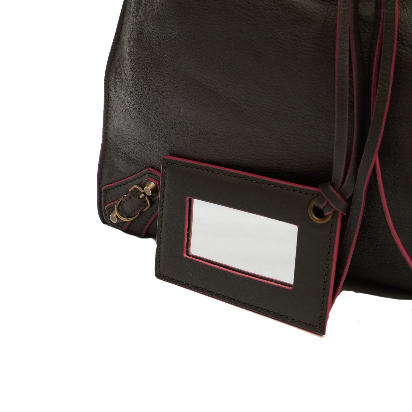 Balenciaga Tote Papier A4 Tote in Grey, Leather — Lifestyle View
