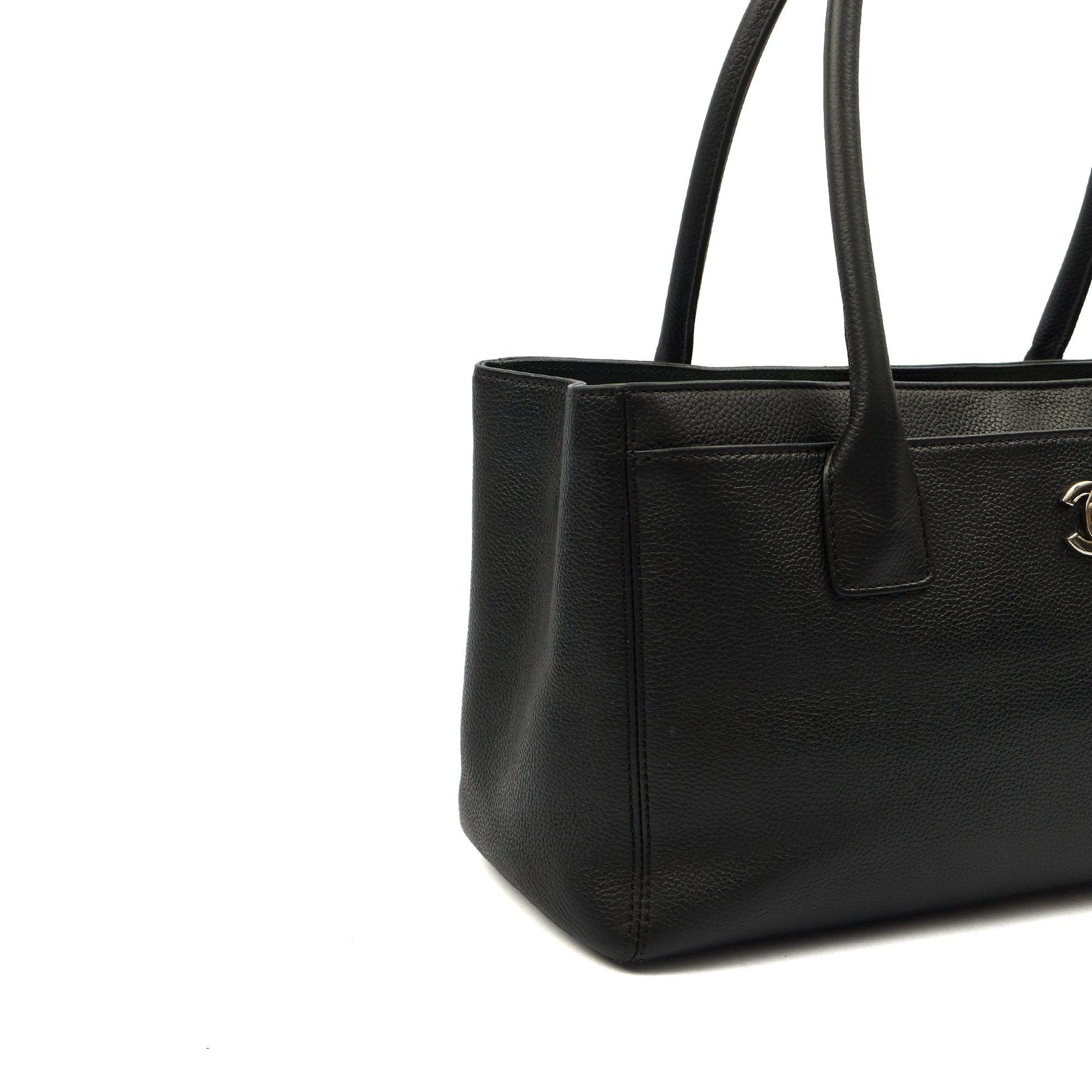 Chanel Tote Executive Shopper Tote in Black, Leather — Alternate View 7