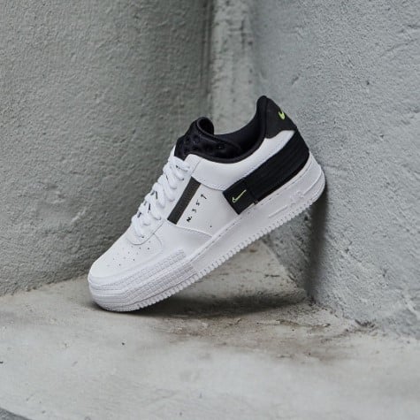 Nike Air Force 1 Low Drop Type White Black Volt