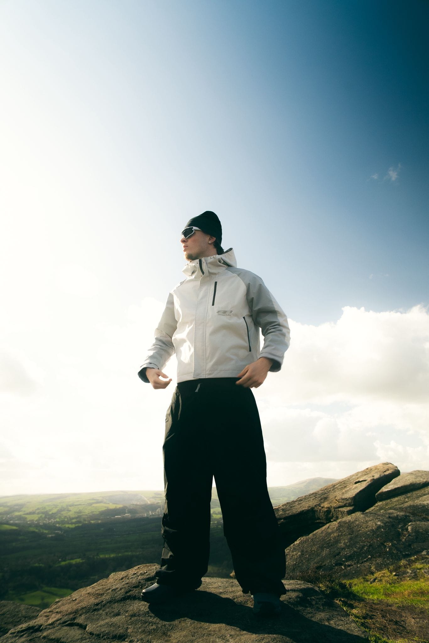 Samuel Bailey Apex Shell Jacket — S — Back View